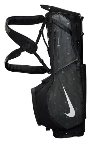 Nike Air Sport 2 stand bag, negro/iron grey/blanco