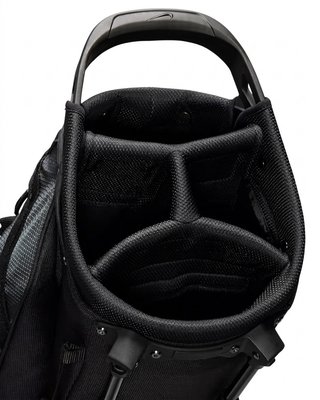 Nike Air Sport 2 stand bag, negro/iron grey/blanco