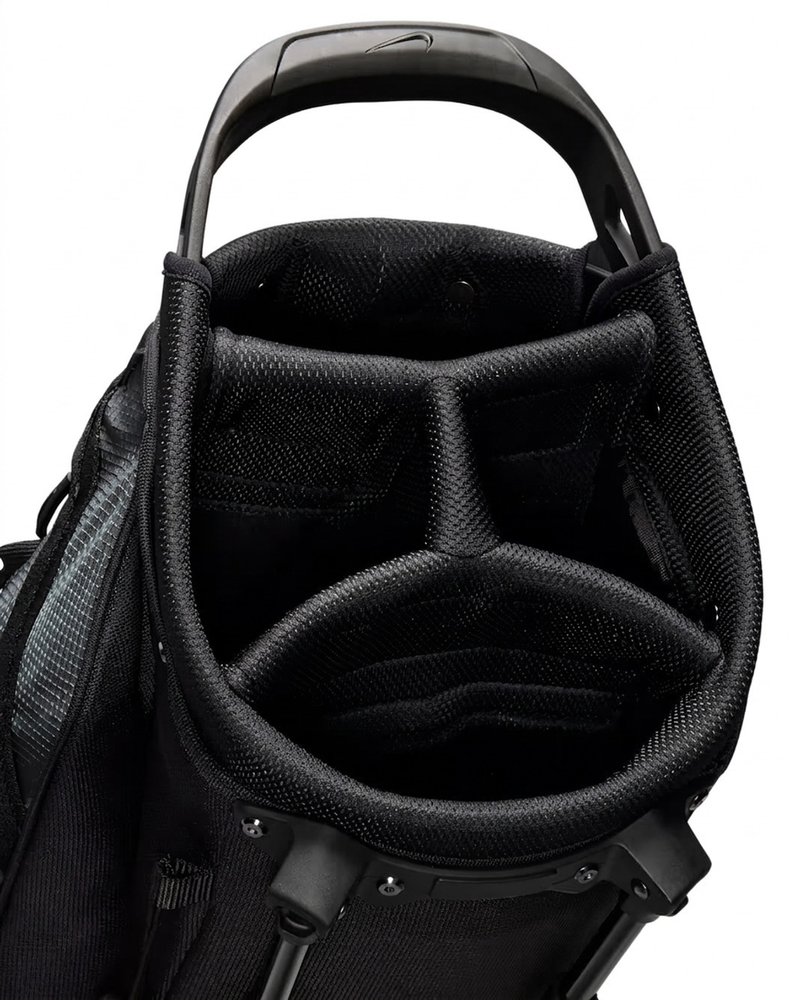 Nike Air Sport 2 stand bag, negro/iron grey/blanco
