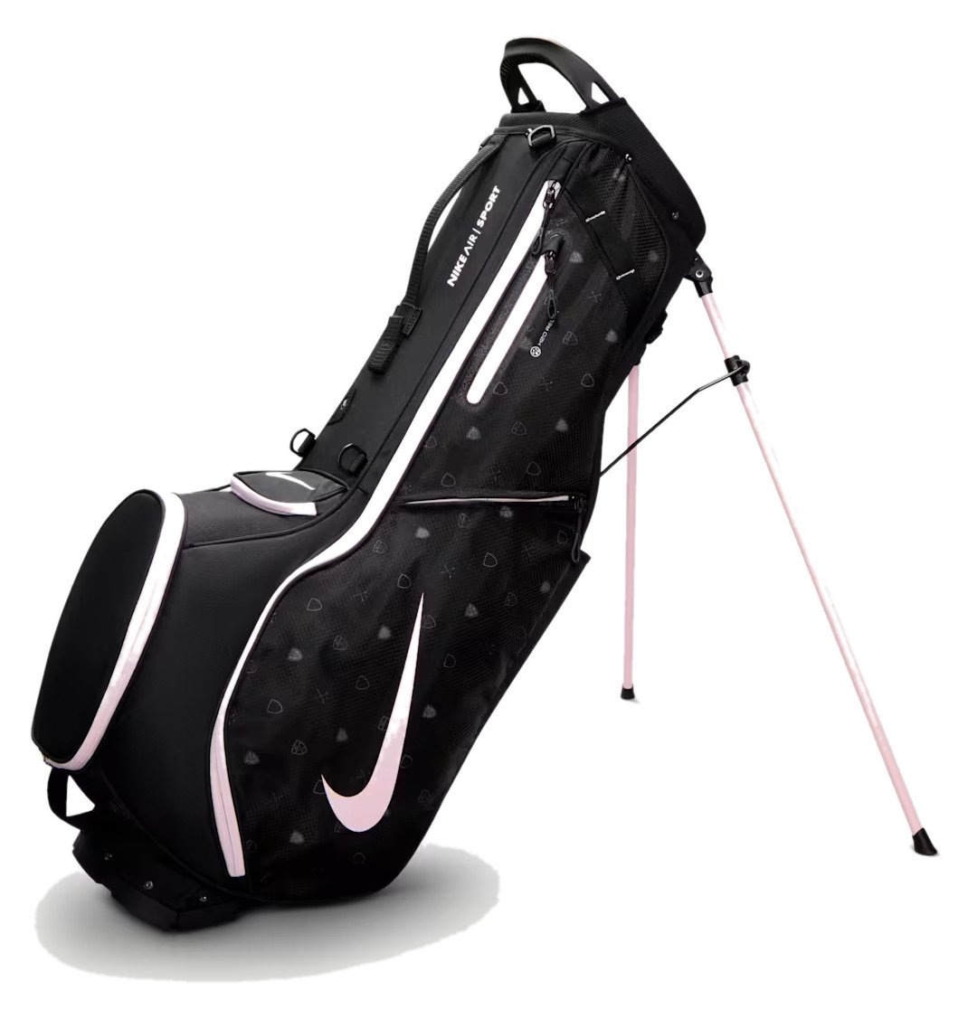 Nike Air Sport 2 stand bag, negro/sail/rosa/pink foam