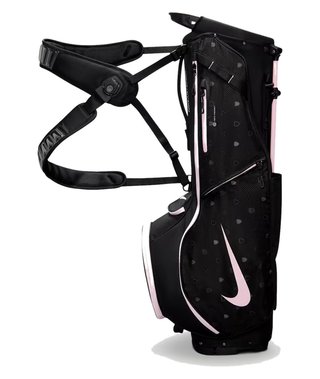 Nike Air Sport 2 stand bag, negro/sail/rosa/pink foam