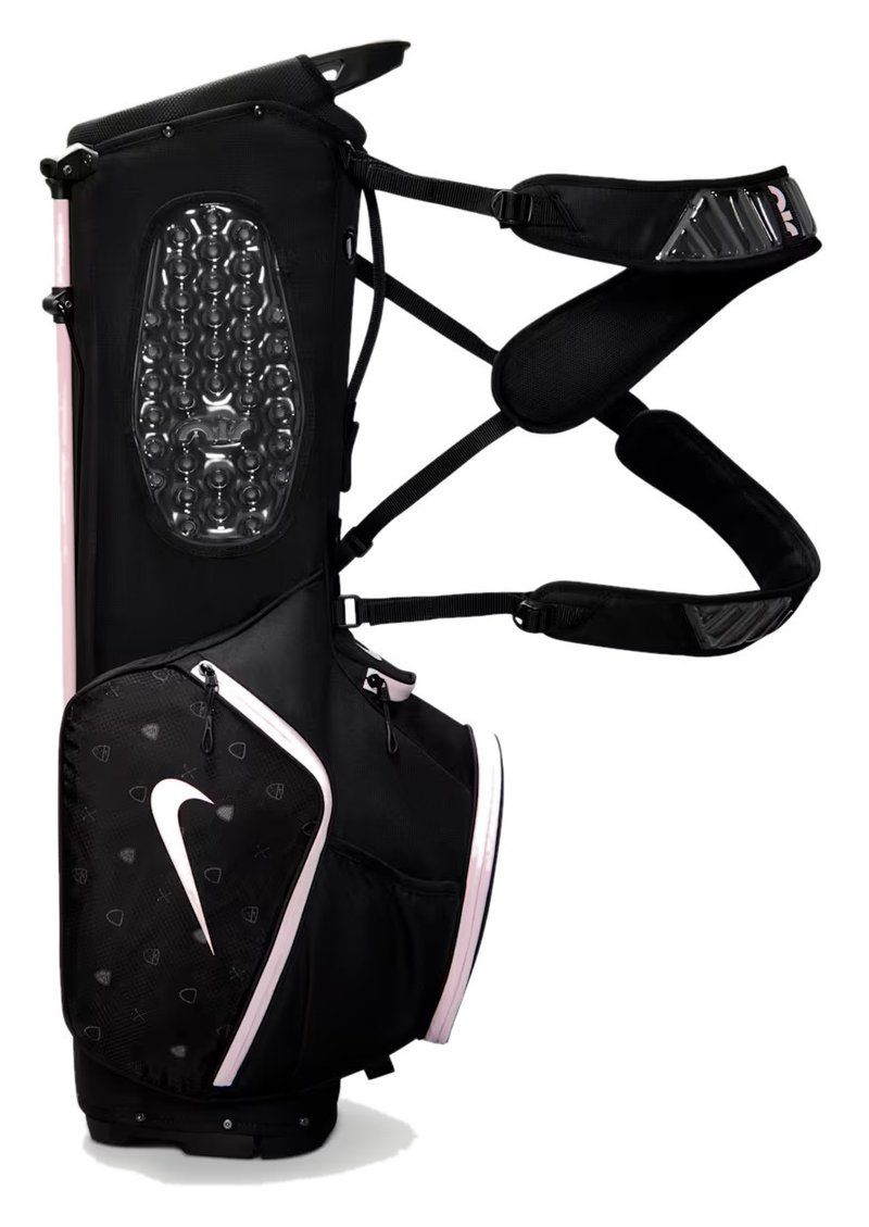 Nike Air Sport 2 stand bag, negro/sail/rosa/pink foam