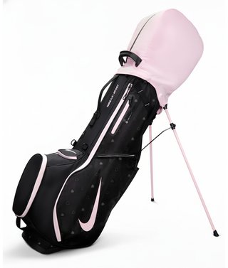 Nike Air Sport 2 stand bag, negro/sail/rosa/pink foam