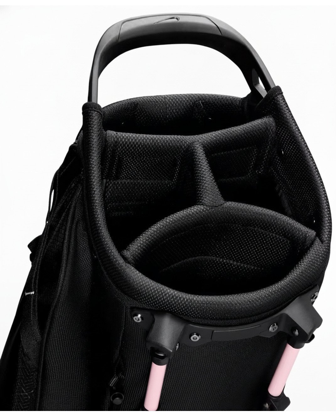 Nike Air Sport 2 stand bag, negro/sail/rosa/pink foam