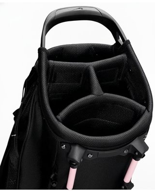 Nike Air Sport 2 stand bag, negro/sail/rosa/pink foam