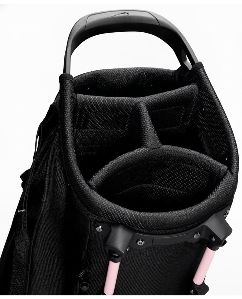 Nike Air Sport 2 stand bag, negro/sail/rosa/pink foam