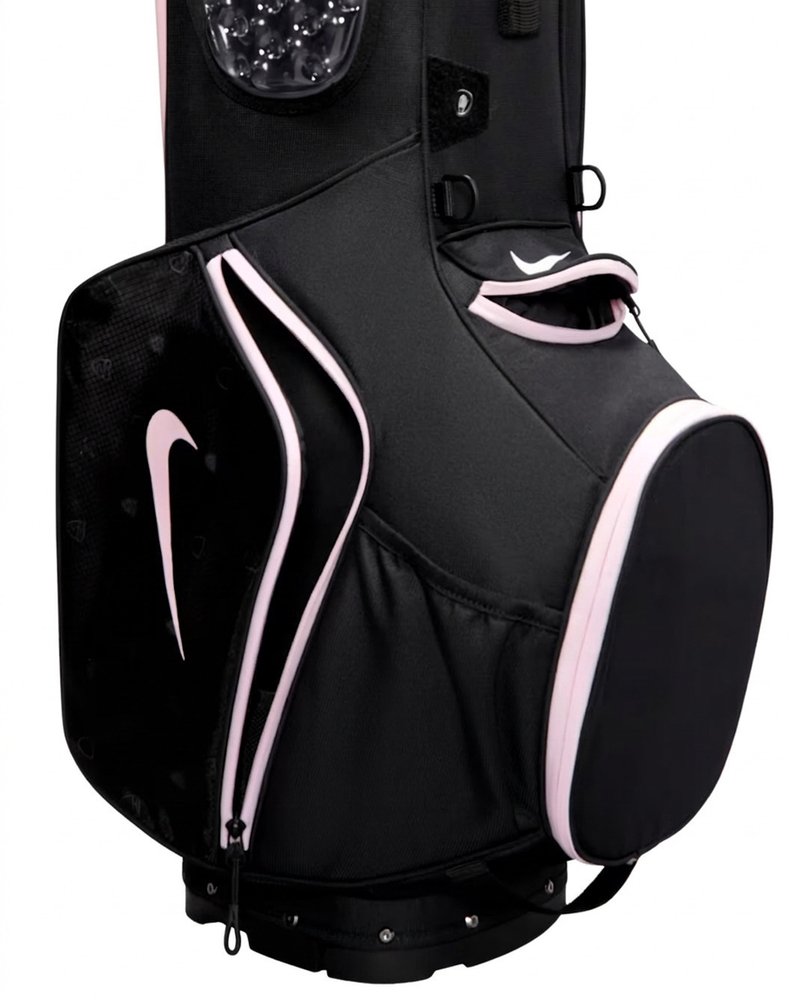 Nike Air Sport 2 stand bag, negro/sail/rosa/pink foam