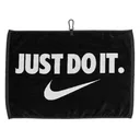 Nike Performance toalla de golf, negro/blanco