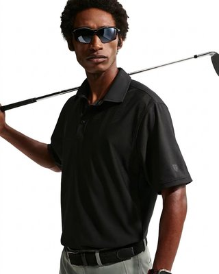 Nike Tailored Performance polo de hombre, negro