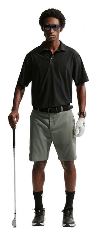 Nike Tailored Performance polo de hombre, negro