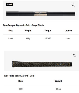 Titleist Limited Edition SM11 Black Vapor wedge de hombre