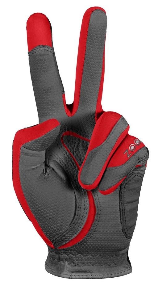 Zoom Weather guante de golf para mujer, rojo (caja abierta)