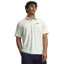 Under Armour Matchplay Printed polo de hombre, blanco/verde