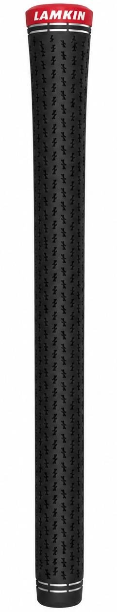 Lamkin Crossline 360 grip, standard, negro/rojo
