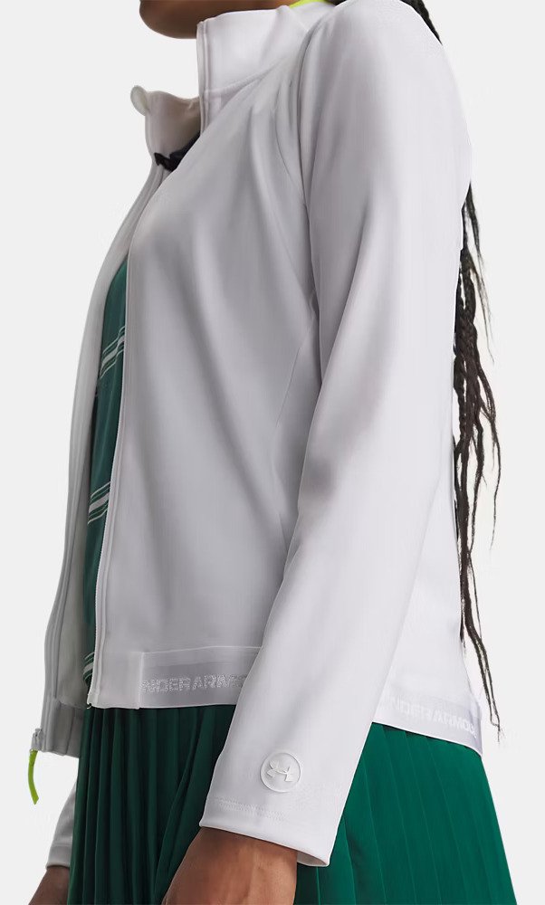 Under Armour Drive Lightweight sudadera de mujer, blanco/green citrone