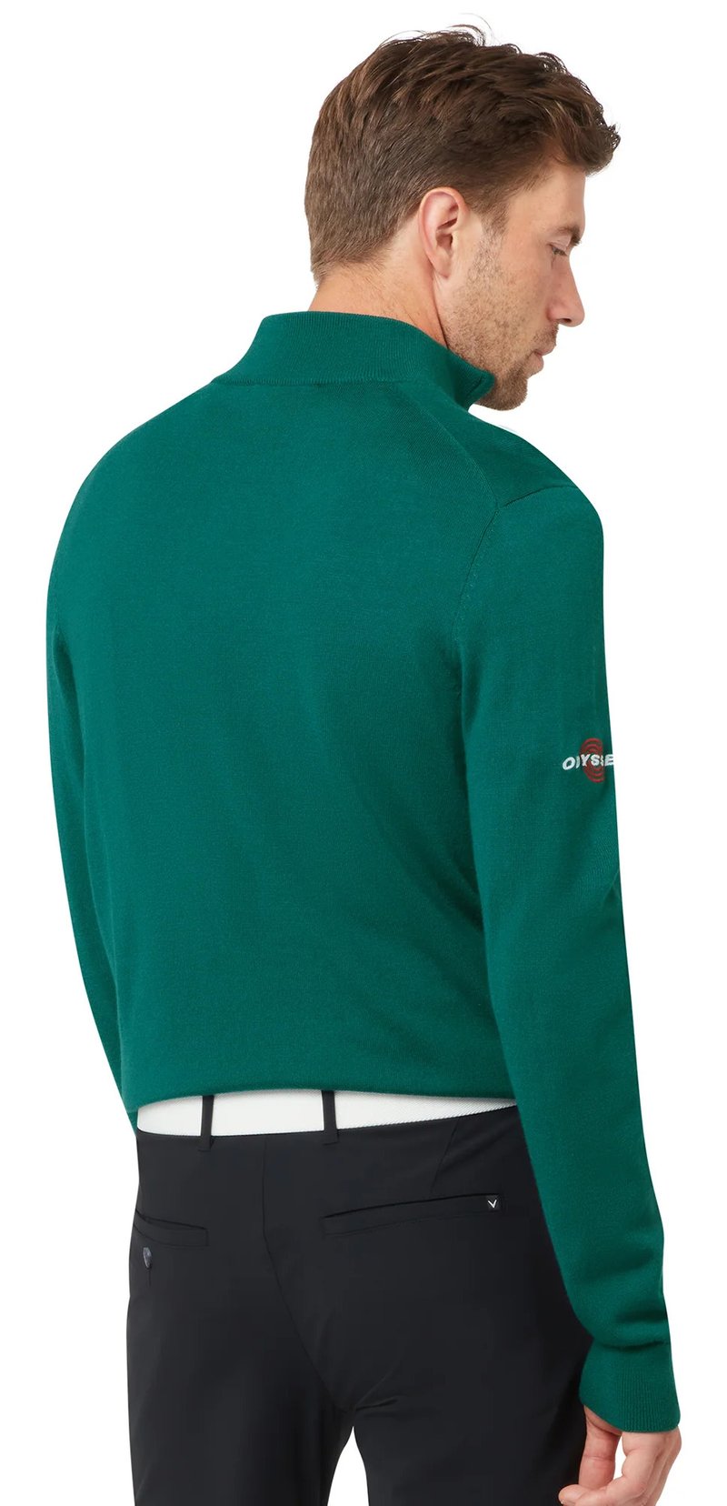 Callaway 1/4 Blended Merino jersey de hombre, blue coral