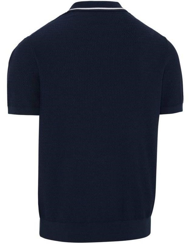 Callaway Textured sweater polo de hombre, peacoat