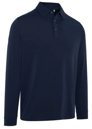 Callaway Soft Touch Long Sleeve polo de hombre, peacoat