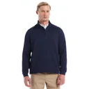 Callaway Chev Jacquard pullover de hombre, peacoat