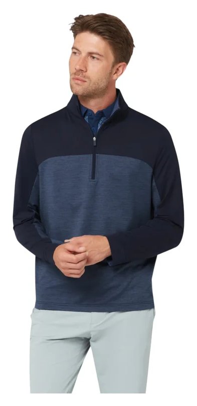 Callaway Lightweight Lux Touch pullover de hombre, peacoat