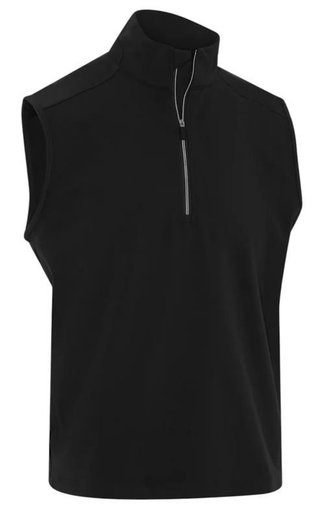 Callaway Lightweight 1/4-Zip chaleco de hombre, caviar