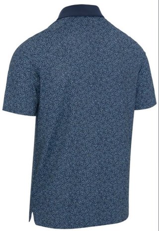 Callaway Confetti Tee Print polo de hombre, peacoat