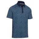 Callaway Confetti Tee Print polo de hombre, peacoat