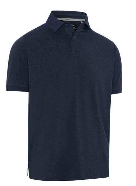 Callaway In The Details polo de hombre, peacoat heather