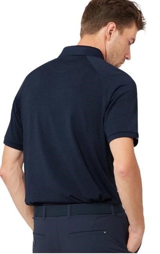 Callaway In The Details polo de hombre, peacoat heather