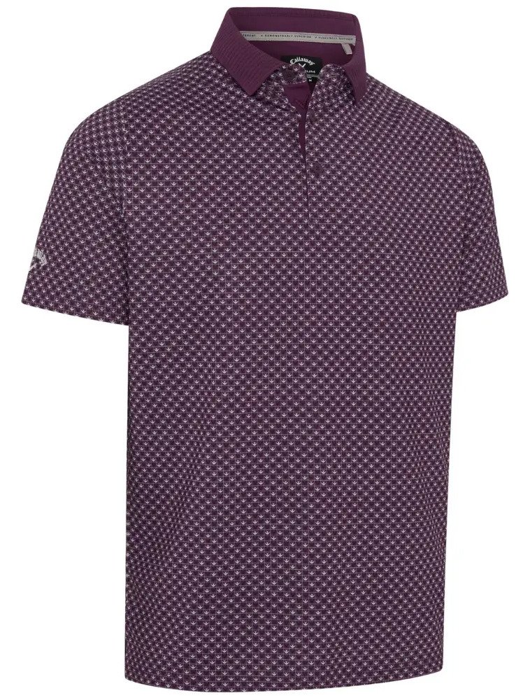Callaway Fly Birdie polo de hombre, italian plum