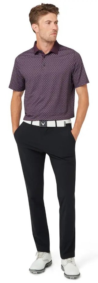 Callaway Fly Birdie polo de hombre, italian plum