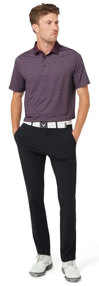 Callaway Fly Birdie polo de hombre, italian plum