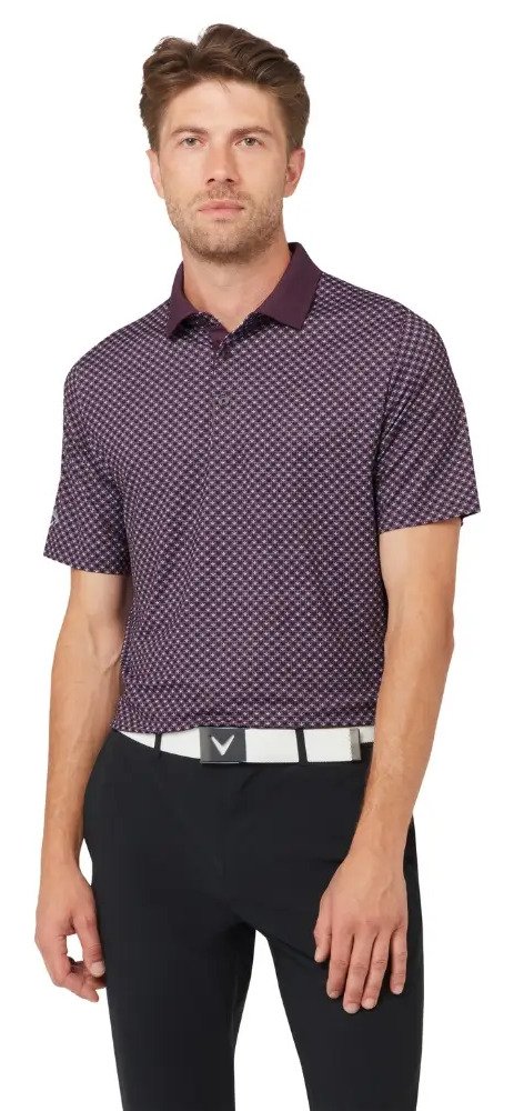 Callaway Fly Birdie polo de hombre, italian plum