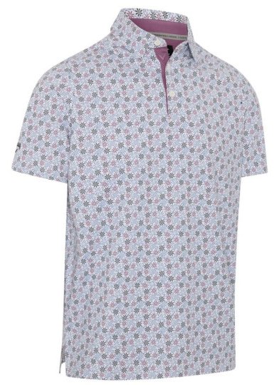 Callaway Making Flowers Out Of Whisky polo de hombre, bright white
