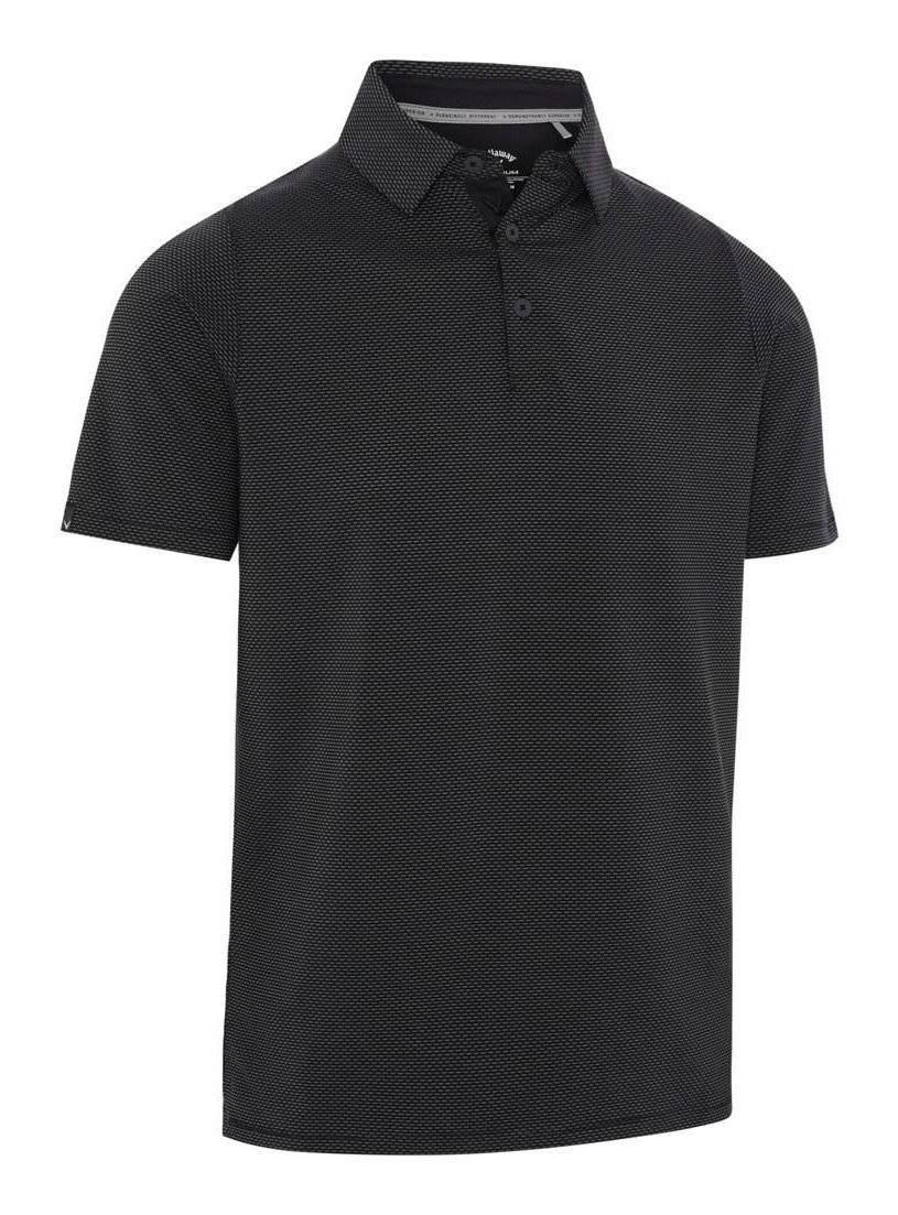 Callaway Emea Two-Tone Geo polo de hombre, caviar