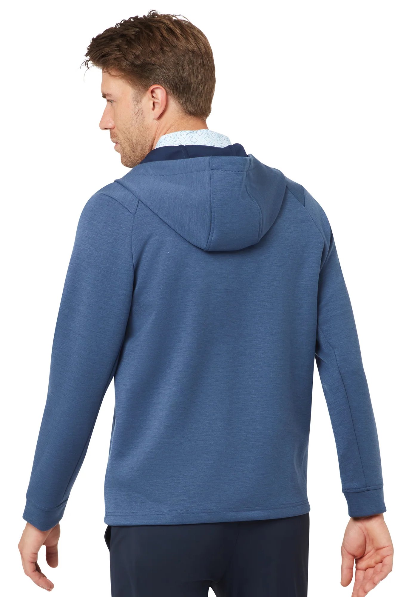 Callaway Pure Blend sudadera con capucha de hombre, peacoat heather