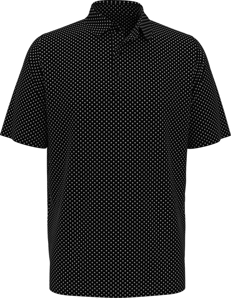 Callaway Trademark Golf Printed polo de hombre, caviar