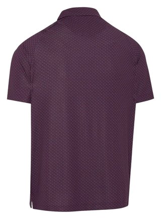 Callaway Trademark Golf Printed polo de hombre, italian plum