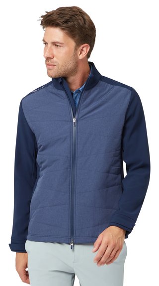 Callaway Primaloft Thermal Full Zip chaqueta de hombre, peacoat
