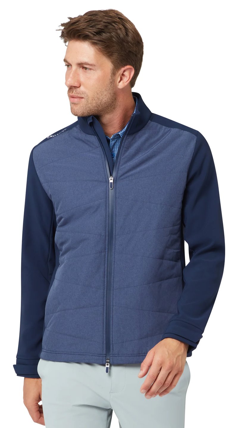 Callaway Primaloft Thermal Full Zip chaqueta de hombre, peacoat