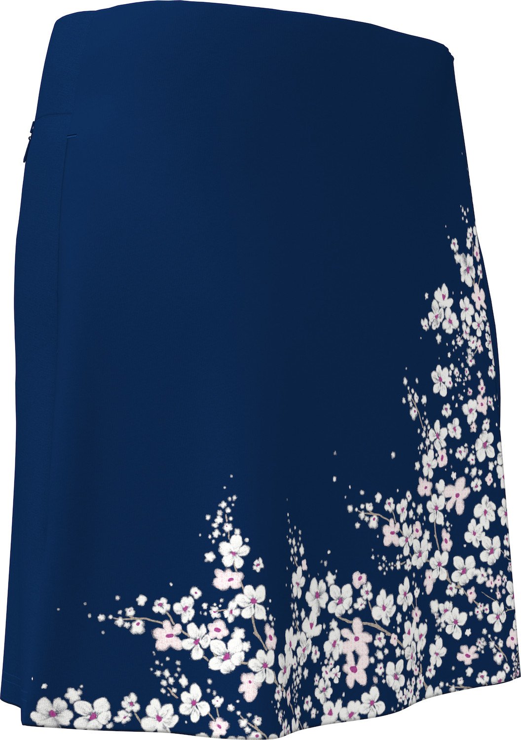 Callaway 17" Floral Printed Wrap skort de mujer, blue depths