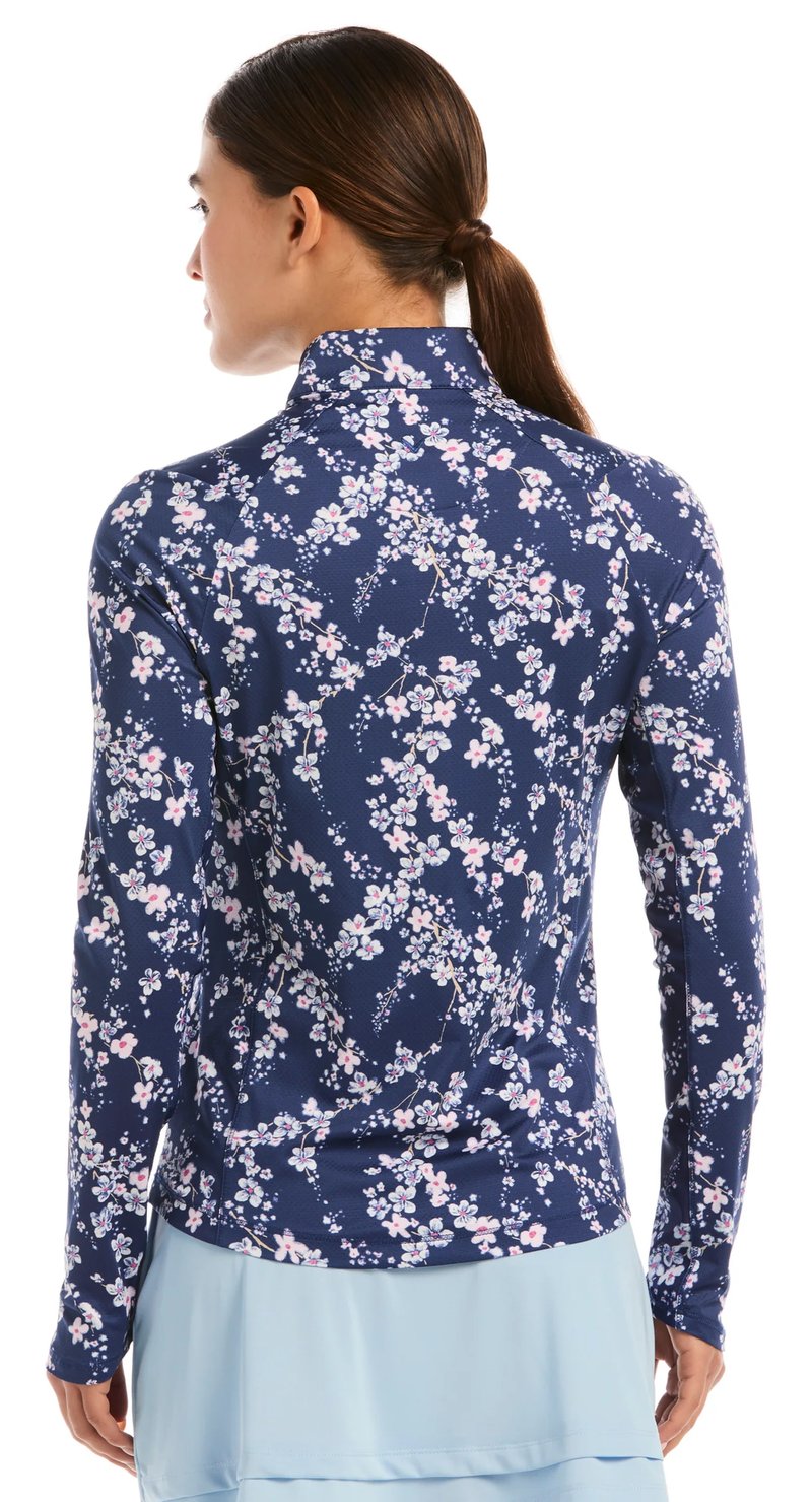 Callaway Snowy Floral sudadera de mujer, blue depths