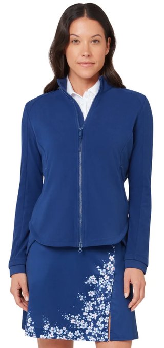 Callaway Lightweight Full Zip sudadera de mujer, blue depths