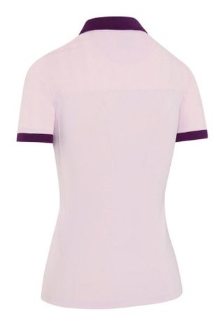 Callaway Colourblock Rib polo de mujer, cherry blossom