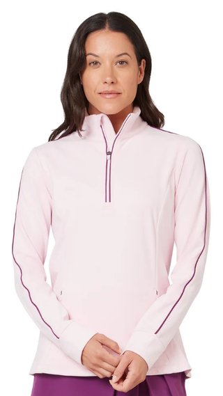 Callaway Midweight Textured sudadera de mujer, cherry lilac heather