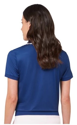 Callaway Floral Blossom polo de mujer, blue depths
