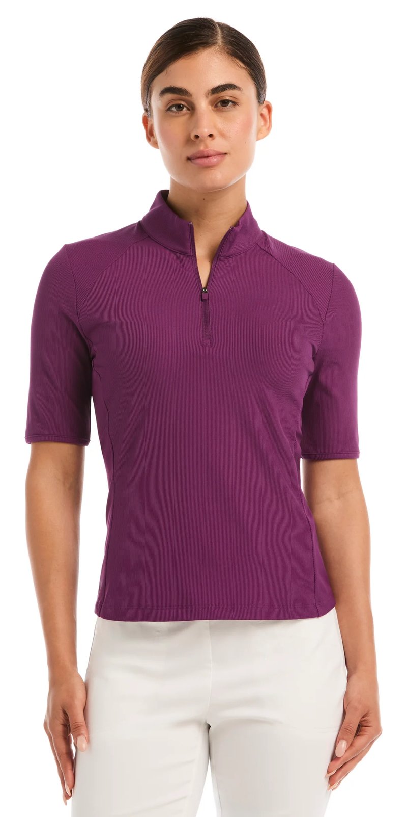 Callaway Rib Play polo de mujer, gloxinia