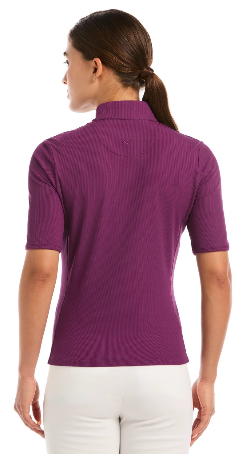 Callaway Rib Play polo de mujer, gloxinia