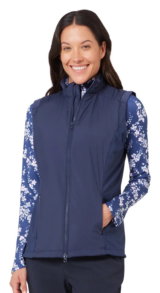 Callaway Insulated chaleco de mujer, peacoat