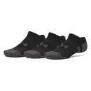Under Armour Performance Tech No Show calcetines de hombre, 3pack, negro